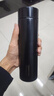 炊大皇 保温杯 316L医用级不锈钢茶水分离商务便携保温杯 黑色 490ml 实拍图