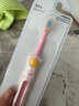 可优比（KUB）儿童牙刷3到6岁软毛牙刷6到12岁换牙期宝宝牙刷口腔清洁  水红色 实拍图