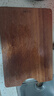 十八子作 乌檀木整木切菜板家用加厚大号砧板ZBL005（40x27x2.5cm） 实拍图