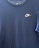耐克(NIKE)春夏男短袖T恤 纯棉 运动休闲 经典简约 AR4999-410 蓝XXL 实拍图