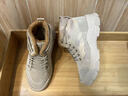 欧伦啄木鸟雪地靴高帮男鞋冬季加绒保暖棉鞋极寒皮毛一体户外防水防滑棉靴子 米色 42 实拍图