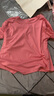 2026新款大码显瘦条纹夏季百搭短袖休闲运动女士圆领T恤打底衫潮 红色 L 【建议100-110斤】 实拍图