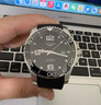 浪琴（LONGINES）【99新京东正品】浪琴男士手表康卡斯系列奢侈品牌送礼300米防水夜光自动机械运动休闲石英瑞士世界名表 【41石英黑】后配胶带扣L3.740.4.56.6 实拍图