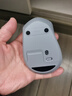 罗技（Logitech）M330无线鼠标 商务办公无线静音鼠标电池 右手人体工学鼠标Mac笔记本电脑家用鼠标中大手 舒适曲线 灰色 实拍图