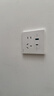 公牛（BULL）开关插座G57蝶翼超薄五孔插座带USB+Type-C30w快充G57E537暮雪白 实拍图
