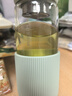 北鼎（Buydeem）茶水分离玻璃水杯高颜值车载便携随手杯办公室泡茶杯浅衫绿470ml 实拍图