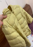 嘟嘟家【三防面料】儿童冬季轻薄红色羽绒服新年冬装女童拜年服男童童装 果绿色 100 实拍图