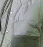 坦博尔羽绒服女短款翻领韩版宽松女士灯芯绒外套TD236266 海盐蓝 170  实拍图
