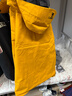 骆驼（CAMEL）三防冲锋衣户外登山服防水防风防污三合一保暖时尚运动外套 A9W214119AX，谷子黄，男 2XL 实拍图