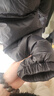 网易严选25新品90鸭绒超蓬羽绒服休闲面包服石墨烯保暖轻量抗菌防泼水 25秋冬立领-静谧黑 M 实拍图