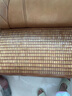 李记花果山沙发垫夏季凉垫麻将凉席沙发坐垫麻将块凉席竹席防滑垫贵妃可定制 牛筋边碳化色【双牛筋+无底布】 55*220cm 实拍图