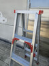 康鹏梯子家用折叠伸缩加厚铝合金人字梯室内多功能伸缩楼梯登高工程梯 加强款-1.5米加厚 实拍图