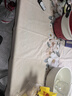 本知桌布防水防油免洗防烫pvc餐桌垫新款家用长方形茶几布台布餐桌布 艾琳仙境（3.0加密防水防油） 90*150cm(适合小茶几) 实拍图