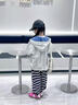 女童棒球服外套秋冬款洋气2025新款大童夹克衫女孩秋装学生上衣服 高级灰外套 160 实拍图