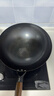 荣事达铁锅章丘老式传统炒菜锅炒锅已开锅无涂层家用不粘锅燃气灶适用 不粘不锈【粘锅包退】圆底无盖 32cm 免开锅 实拍图