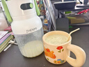臻米便携式榨汁机榨汁杯1L小型家用多功能炸果汁机无线充电动水果吨吨桶一杯双盖冰沙机奶昔机搅拌杯 牛油果绿-Tritan材质（可加热水）【可碎冰】 实拍图