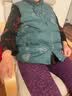 鸭鸭（YAYA）中国风奶奶羽绒服女2026老人外穿马甲中老年妈妈马夹老太太外套冬 实拍图