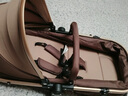 HEGERBABY高端婴儿车0-3岁用折叠可坐可躺带减震新生儿宝宝高景观婴儿车 卡其+安全提篮【新升级顶配款】 实拍图