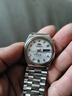 东方手表二手老日本等全自动机械表原装已洗油保养走时良好怀旧 老双獅3星白面35毫米表径 实拍图