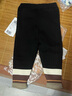 巴拉巴拉童装儿童长裤女童打底裤加绒秋冬裤子时尚撞色休闲裤百搭 黑色90001 110 实拍图
