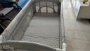 VALDERA婴儿床拼接大床新生儿小床多功能便携式可折叠宝宝床9030莫里斯灰 晒单实拍图