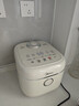 美的（Midea）飞快奶油电饭煲家用3-5人抗菌不粘内胆电饭锅5升青瓷新款智能可预约MB-5E01R 实拍图