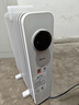 美的（Midea）【暖阳系列】取暖器/电热油汀/加热电暖器/立式电暖气/家用WIFI智能遥控防烫加湿恒温 HYW22KRB 实拍图