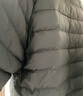 森马（Semir）羽绒服男防泼水外套羽绒内胆轻薄内搭情侣款冬装上衣基础百搭 军绿（灰鸭绒）40635 S 实拍图