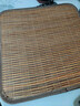 夏季凉席坐垫竹席椅垫沙发餐椅凉垫四季通用竹子夏天宿舍车用垫子 凉席坐垫35*35【优惠装】 实拍图
