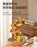 美的（Midea）电磁炉电陶炉电池炉2200W大功率猛火围炉煮茶烧水炒菜 电磁灶煮茶器双环控火不挑锅国家补贴HW2210 实拍图