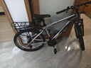 凤凰自行车成年人男女变速自行车青少年单车越野公路车学生山地自行车 钢架/全套轴承/建大轮胎/条轮灰 24速24寸【适合145-170cm】 实拍图