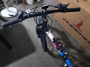 凤凰（Phoenix） 凤凰自行车可折叠山地车路虎男士成年人变速女式越野公路单车 六刀炫彩/折叠双避震/全竞速轴承 26寸27速【参考：158-188cm】 实拍图