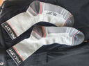 伯希和（Pelliot）户外徒步中筒冬袜美利奴羊毛跑步运动防臭袜男女165035008浅花灰L 实拍图