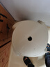 树浩家用塑料加厚凳子可叠放餐椅网红风车餐桌椅子现代简约餐厅书桌用 L.HF升级加强PP材料30cm面-卡其 实拍图