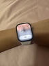 Apple/苹果 Watch Series 10 智能手表GPS款46毫米玫瑰金色铝金属表壳淡桃粉色运动型表带S/M MX293CH/B 实拍图