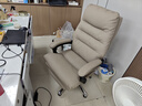 顾全C533家用老板椅舒适久坐办公椅电脑椅可躺工学椅子环保真皮座椅 浅咖 真皮（更高品质之选) 实拍图