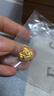 周六福弥勒佛公足金999黄金吊坠女生日礼物计价AA041339 不含链 约2.47g 实拍图