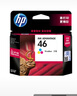 惠普（HP）46墨盒原装 适用deskjet2020hc/2520hc/2529/2029/4729打印机墨水 46彩色墨盒(约750页) 实拍图