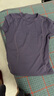 徽昂瑜伽服女运动短袖t恤紧身速干衣运动服上衣健身服显瘦跑步紫色XXL 实拍图