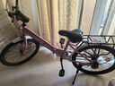 永久（FOREVER）儿童自行车6-10岁以上儿童山地车女折叠单速大童自行车 22寸粉色 实拍图