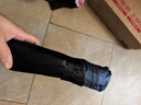 天堂 加大晴雨伞三折 黑胶防晒十骨加固黑胶晴雨两用 水兰 实拍图