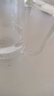 富光双层玻璃杯商务泡茶杯子 大容量男女耐热办公水杯带把黑色320ml 实拍图