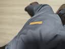 顶峰保罗（Dingfengbaoluo）美式休闲裤男秋冬重磅加绒加厚时尚保暖阔腿卫长裤子DFK41深灰3XL 实拍图