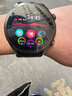卡普伦血糖血压血脂尿酸监测血氧心电图睡眠远程关爱蓝牙通话健康手表  实拍图