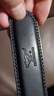 七匹狼皮带男士无头皮带条自动扣腰带无扣牛皮带身不带头 黑色3.1CM带身(120-125cm) 实拍图