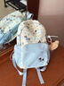 卡汐沐 书包女初高中生ins风2025新款大学生小熊上课背包大容量双肩包 蓝色大号【送黄油小熊挂件】 实拍图