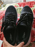 特步男鞋跑步鞋秋季皮网面鞋软底回弹跑鞋减震轻便耐磨潮流休闲运动鞋 力荐-黑灰 (厚密网面一体飞织) 42 实拍图