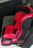 天才宝贝儿童安全座椅汽车用9个月-12岁婴儿宝宝车载简易便携式可折叠收纳 红色精灵大童款 实拍图