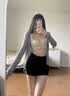 俏蓓依内衣女士小胸聚拢显大调整型无钢圈收副乳防下垂夏季天薄款文胸罩 【2件装】奶白色+浅绿色 M 34/75码(AB通杯厚约0.8C) 实拍图