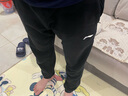 李宁运动裤男秋冬新款男休闲裤拉链加绒保暖卫裤直筒运动长裤AKLUA75 实拍图